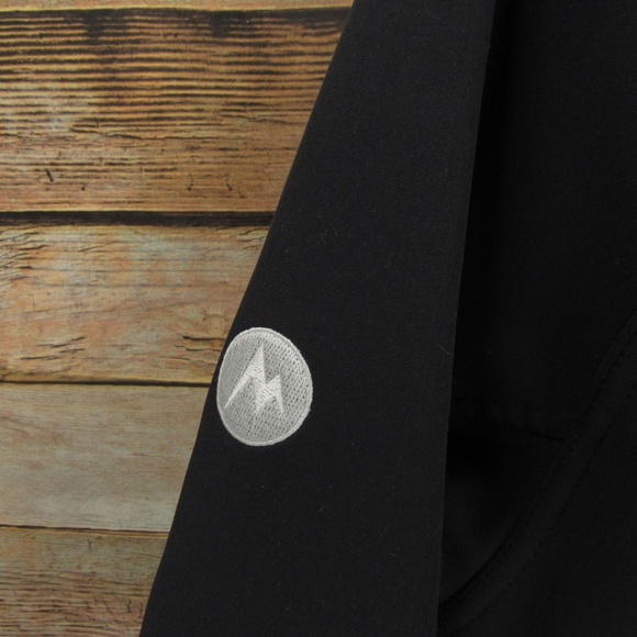 Marmot Black Wind Resistant Zipper Front Jacket M - Picture 4 of 16